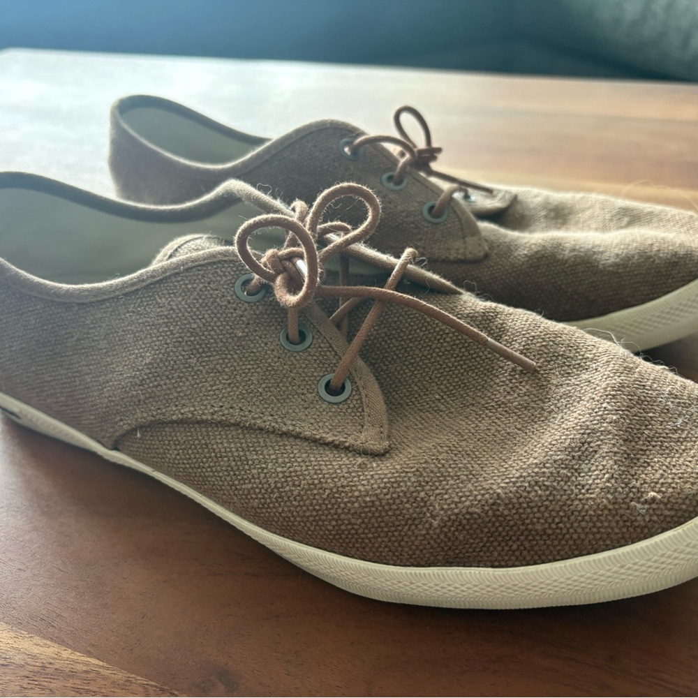 SeaVees Men's Canvas Lace-Up Sneakers in Brown